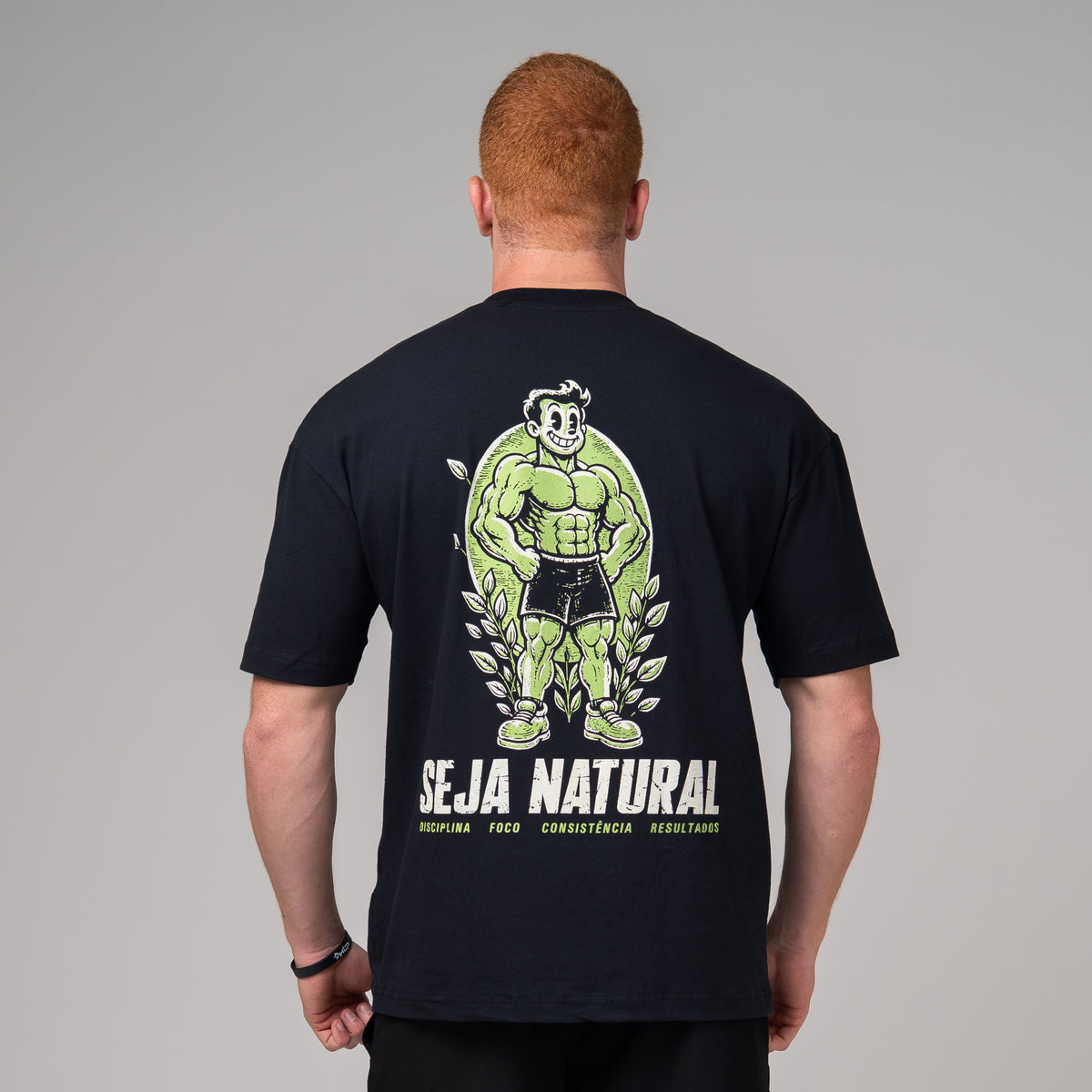 Camiseta Oversized Nature Preto