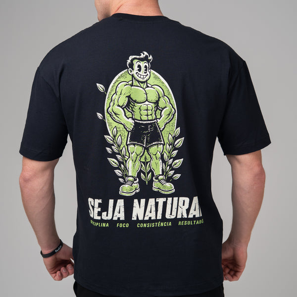Camiseta Oversized Nature Preto