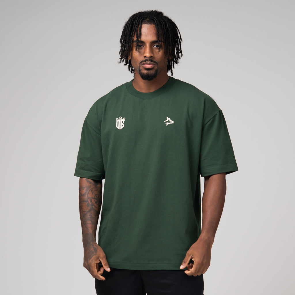 Camiseta Oversized Nature Verde Musgo