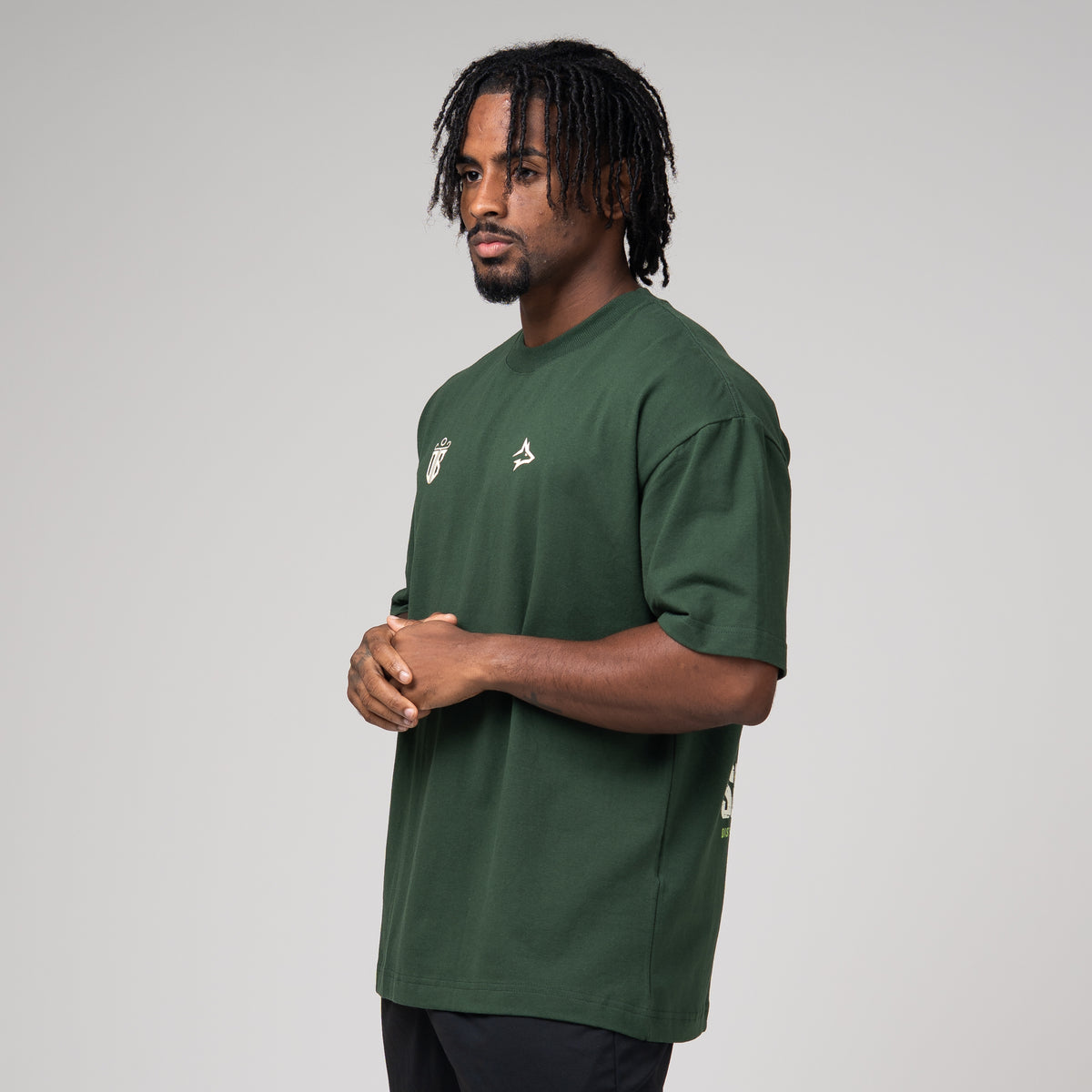 Camiseta Oversized Nature Verde Musgo