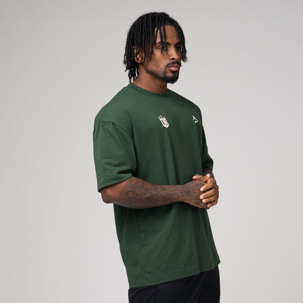 Camiseta Oversized Nature Verde Musgo