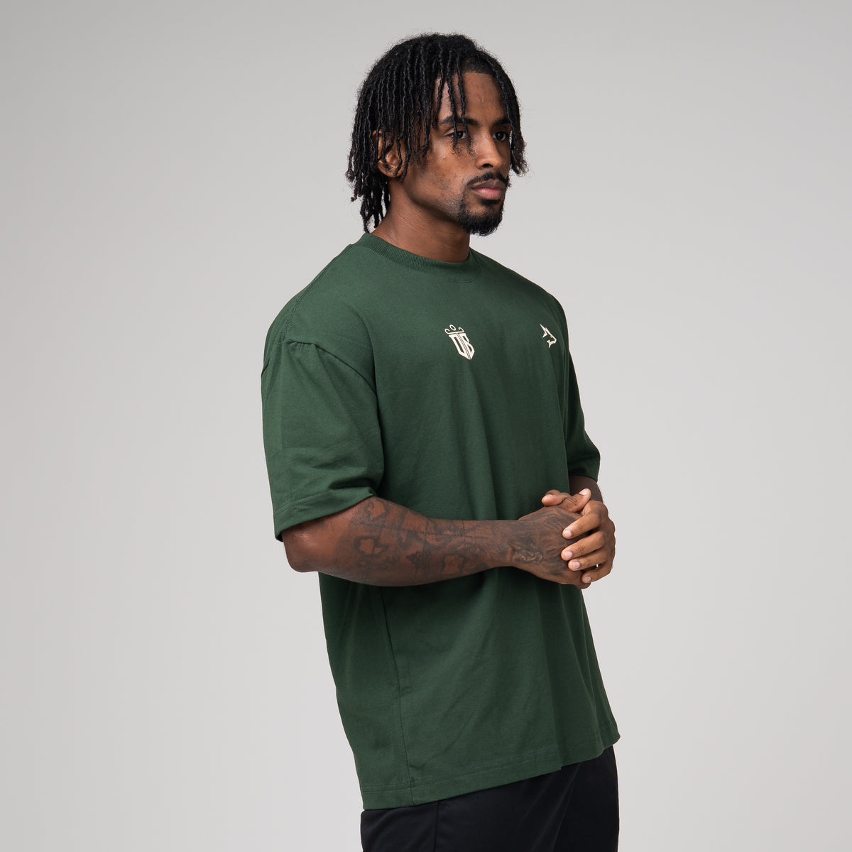 Camiseta Oversized Nature Verde Musgo
