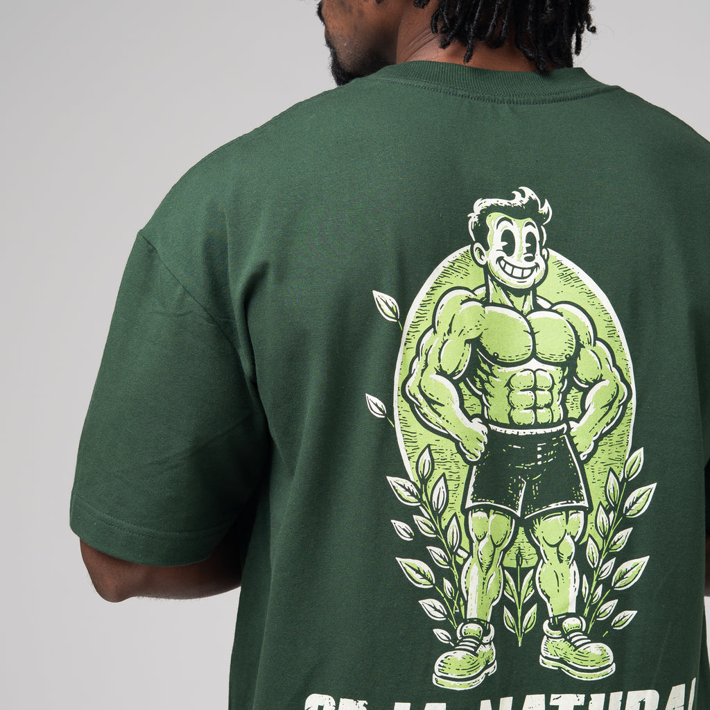 Camiseta Oversized Nature Verde Musgo