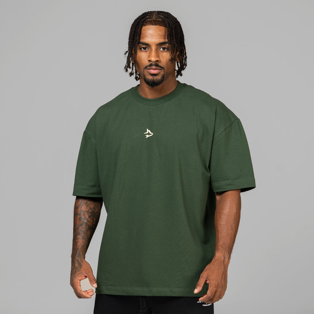 Camiseta Oversized Next Exit Verde Musgo