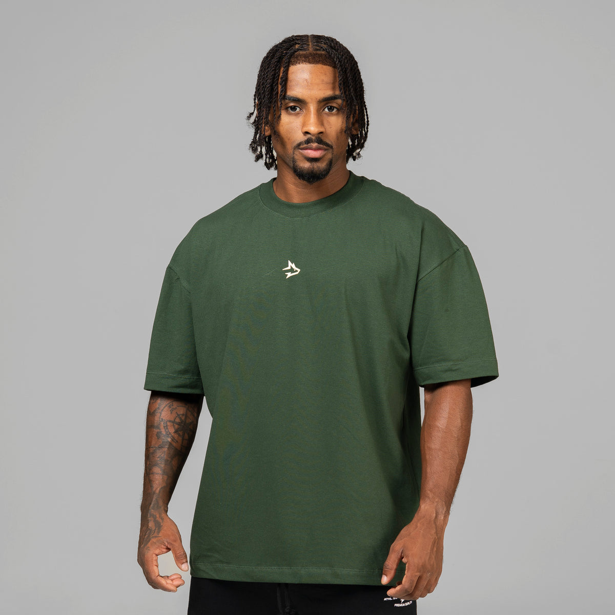 Camiseta Oversized Next Exit Verde Musgo
