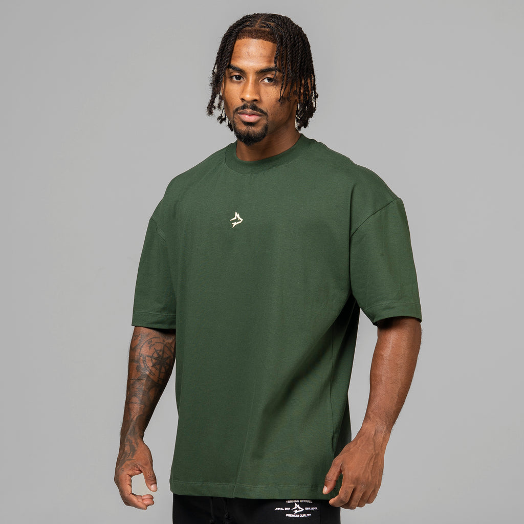 Camiseta Oversized Next Exit Verde Musgo