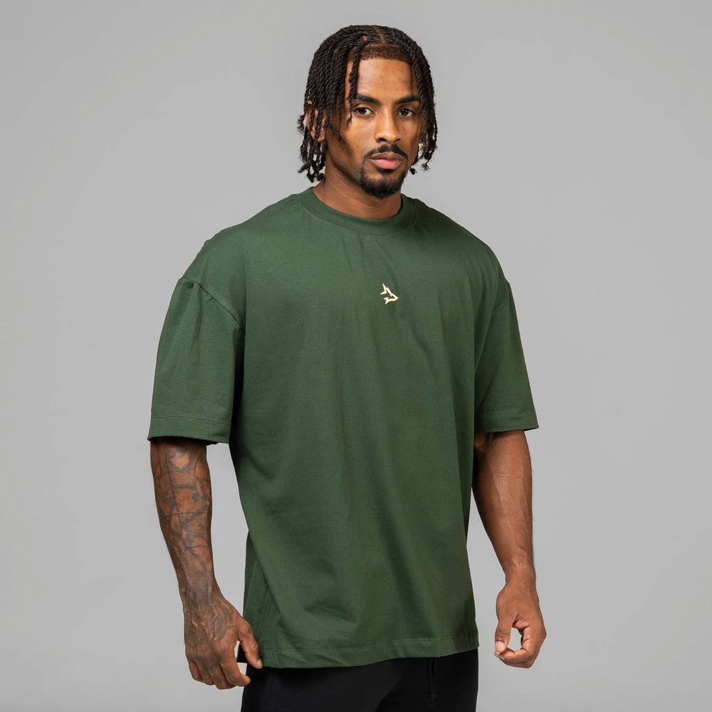 Camiseta Oversized Next Exit Verde Musgo