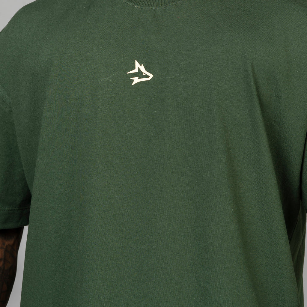 Camiseta Oversized Next Exit Verde Musgo