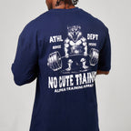 Camiseta Oversized No Cute Azul Marinho