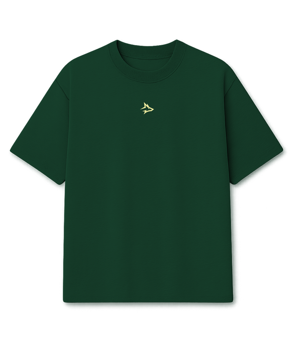 Camiseta Oversized No Cute Verde Floresta