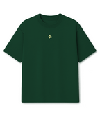 Camiseta Oversized No Cute Verde Floresta