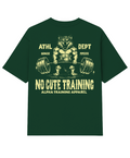 Camiseta Oversized No Cute Verde Floresta