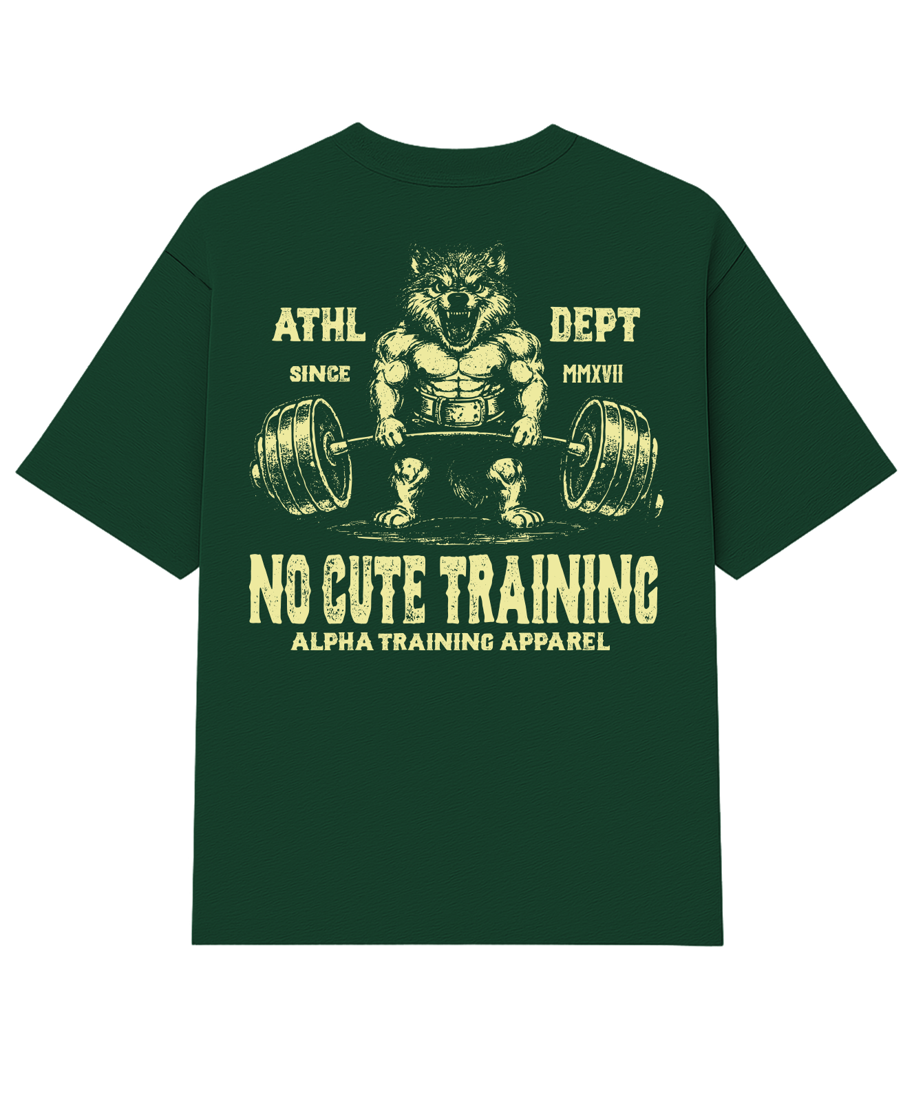 Camiseta Oversized No Cute Verde Floresta