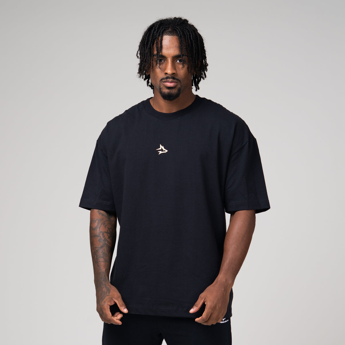 Camiseta Oversized Office Preto