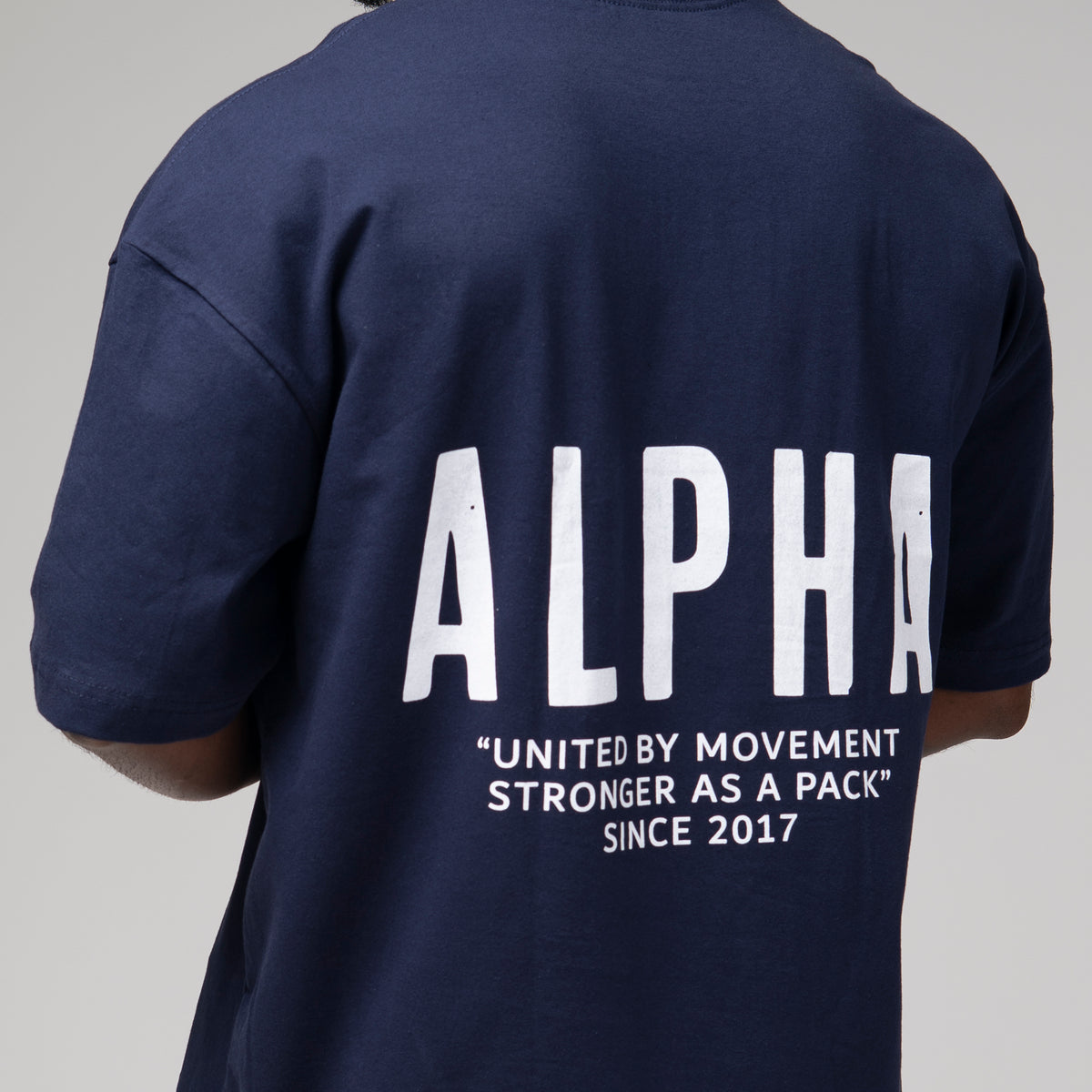 Camiseta Oversized Pack Club Azul Marinho