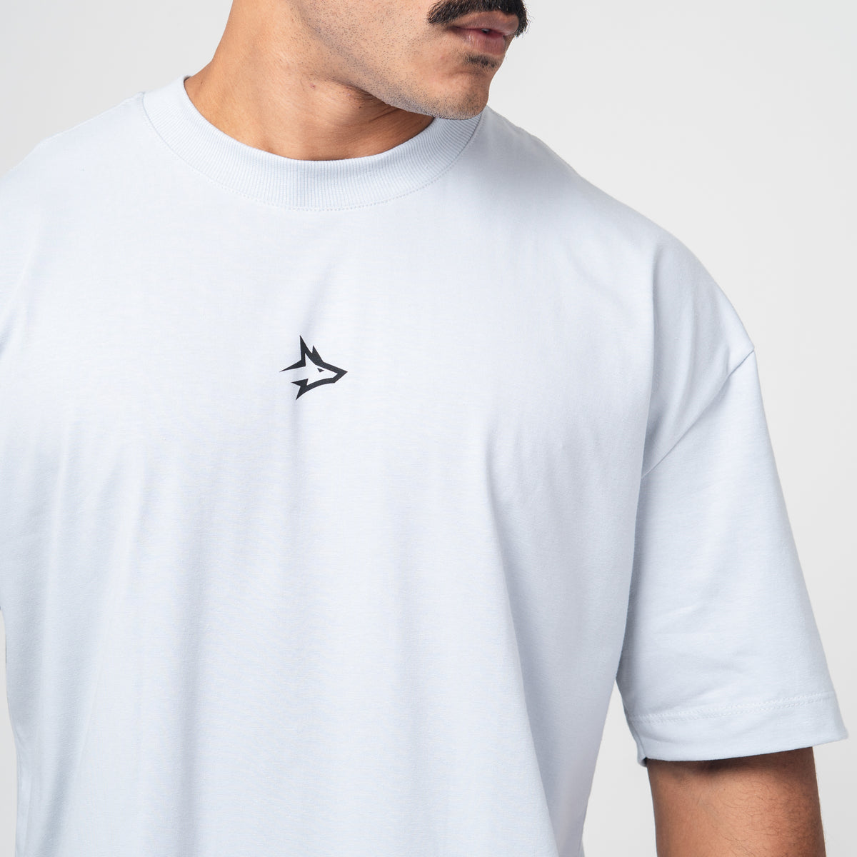 Camiseta Oversized Pack Club Cinza Gelo
