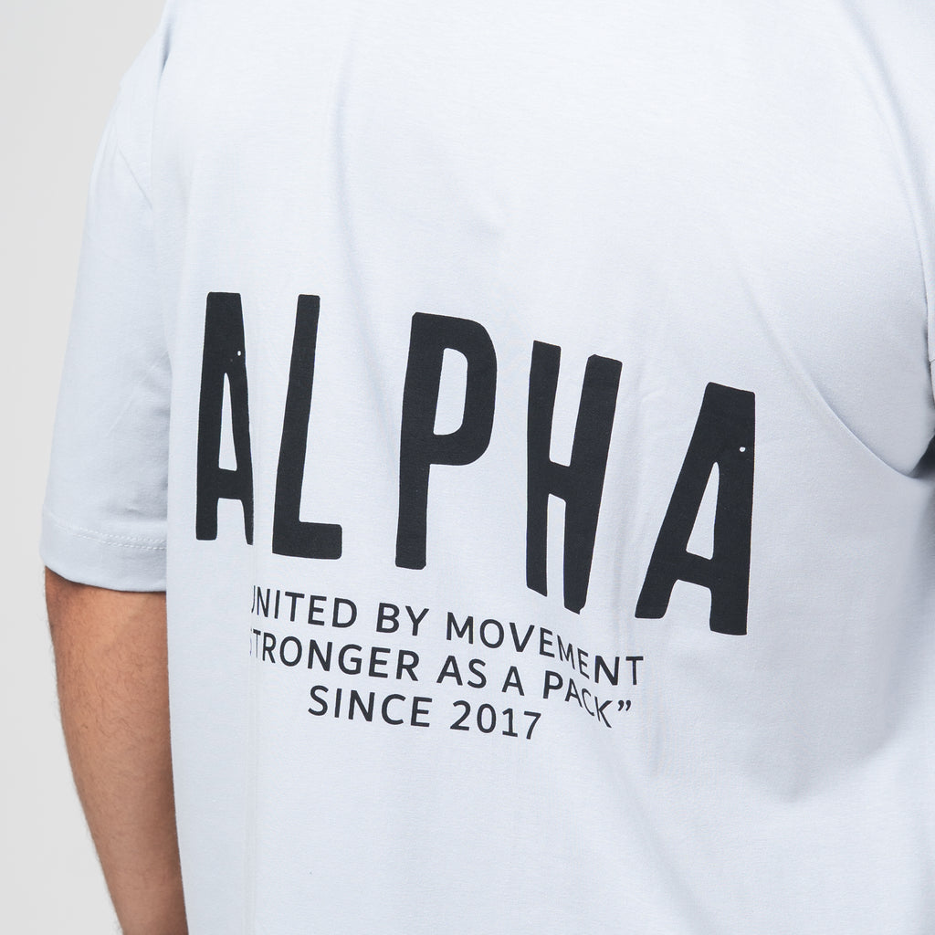 Camiseta Oversized Pack Club Cinza Gelo