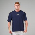 Camiseta Oversized Plate Azul Marinho