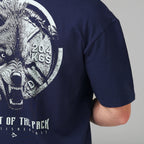 Camiseta Oversized Plate Azul Marinho