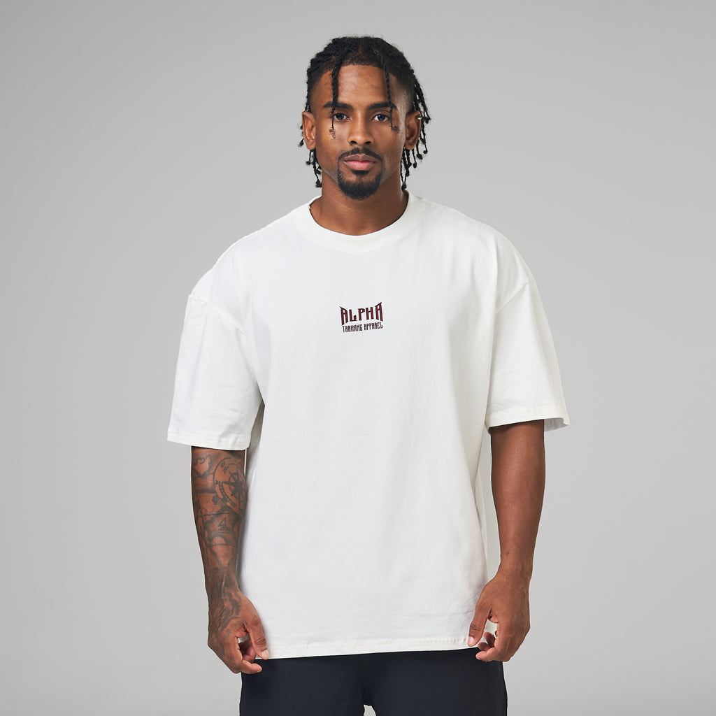 Camiseta Oversized Plate Off White