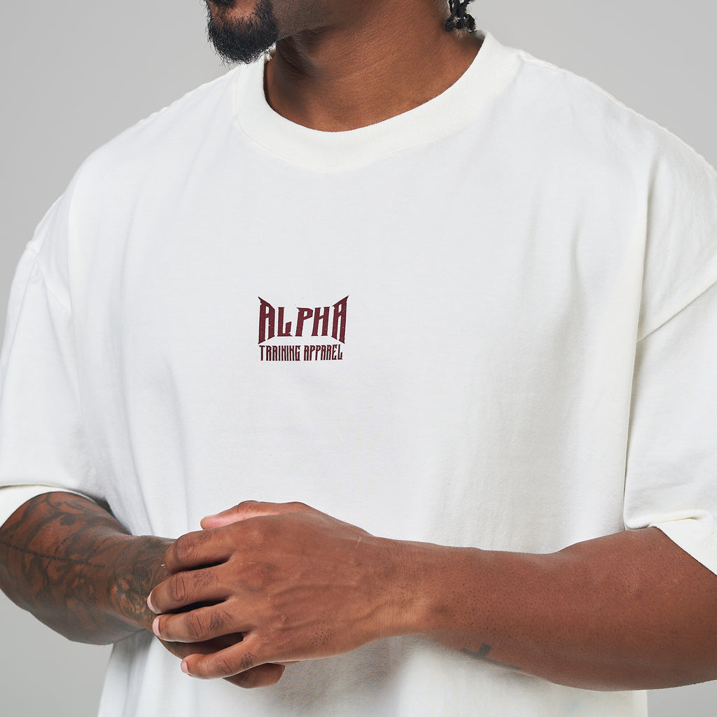 Camiseta Oversized Plate Off White