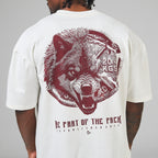 Camiseta Oversized Plate Off White