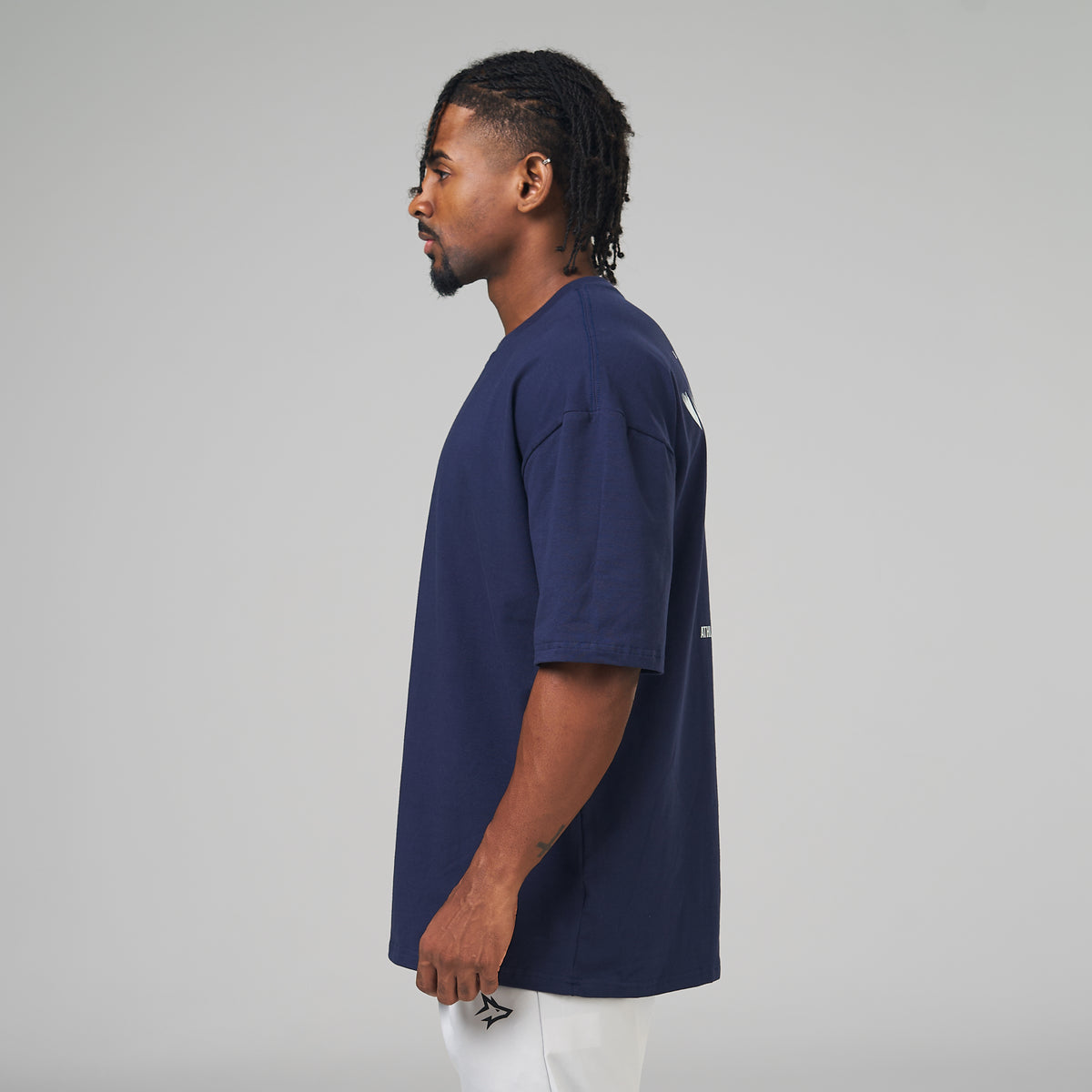 Camiseta Oversized Rage Azul Marinho