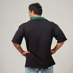 Camiseta Oversized Retrô Legacy Preto