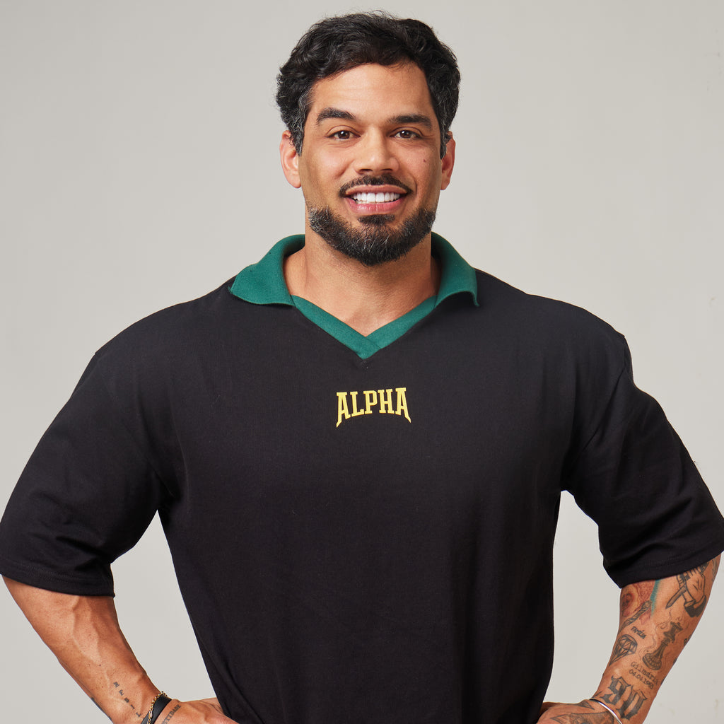Camiseta Oversized Retrô Legacy Preto