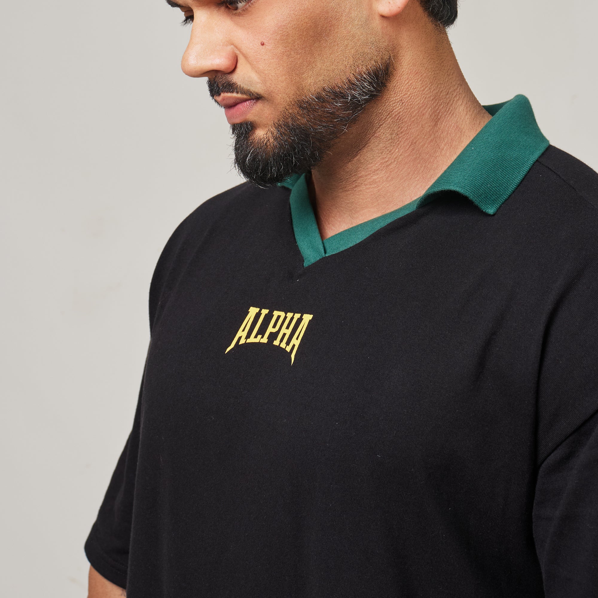 Camiseta Oversized Retrô Legacy Preto