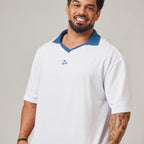 Camiseta Oversized Retrô Lupus Branco Origem