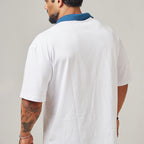 Camiseta Oversized Retrô Lupus Branco Origem
