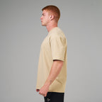 Camiseta Oversized Rise Bege Duna