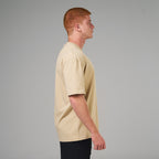 Camiseta Oversized Rise Bege Duna