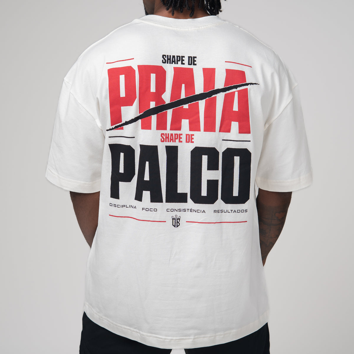 Camiseta Oversized Shape Off White