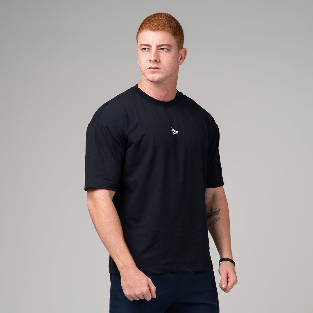 Camiseta Oversized Shape Preto