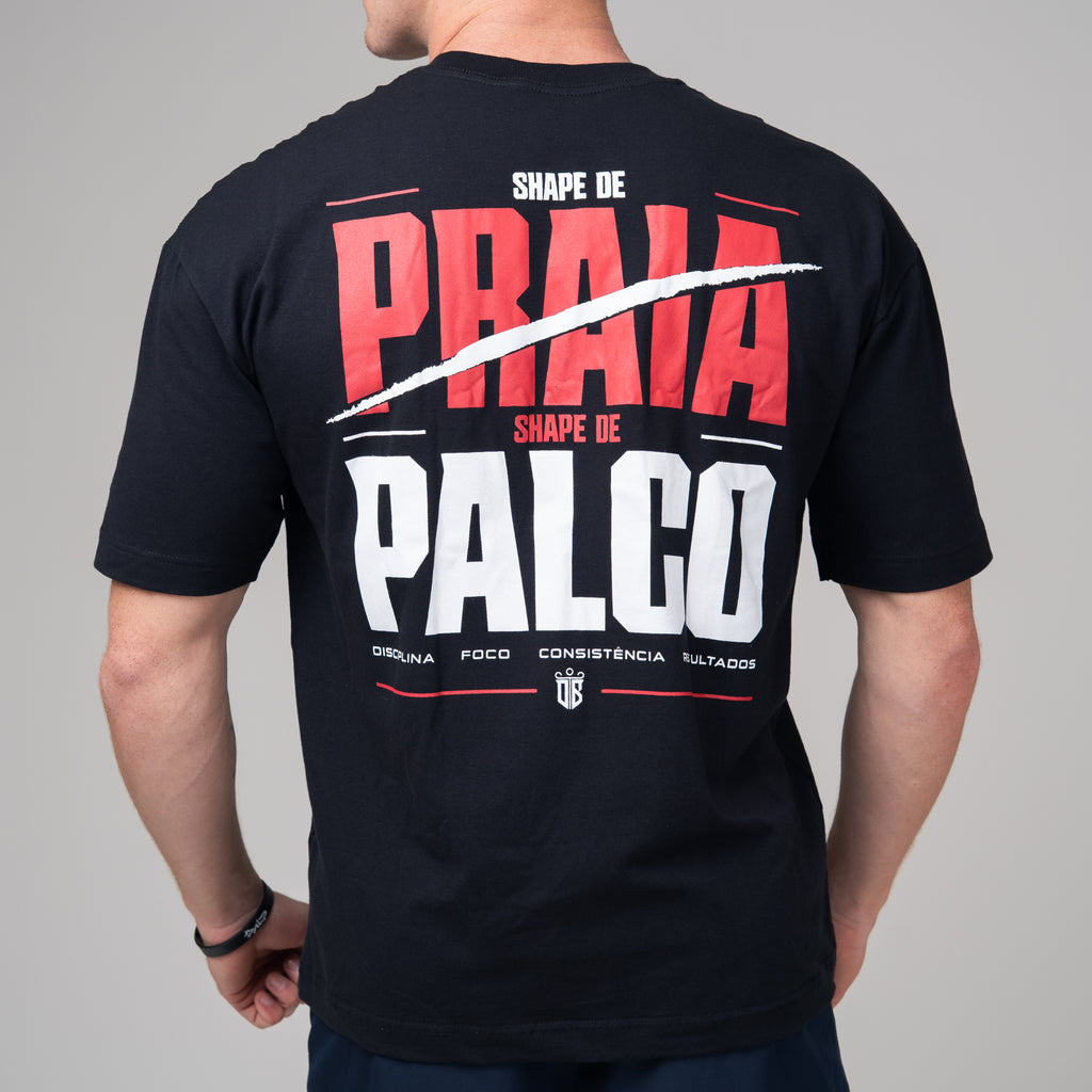 Camiseta Oversized Shape Preto