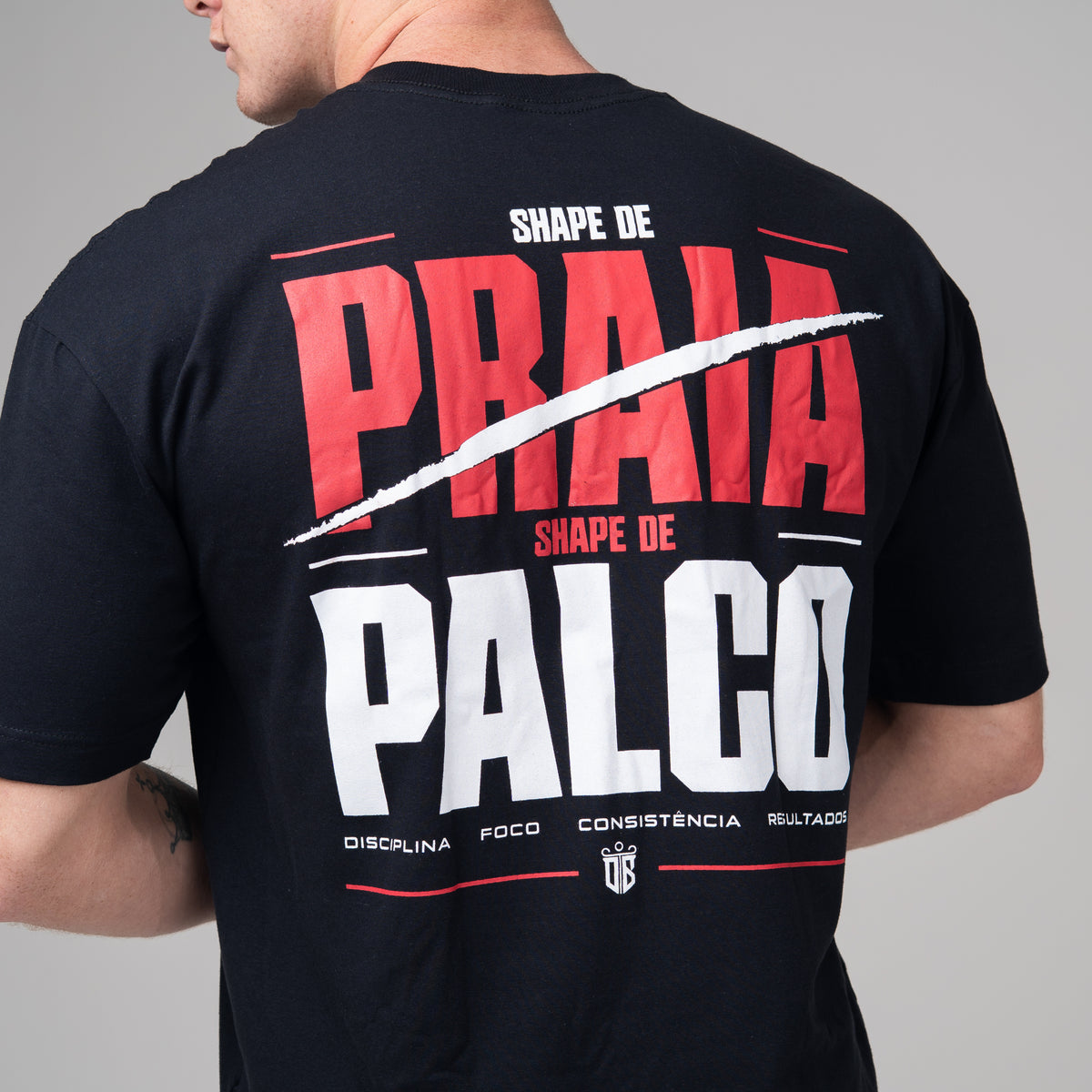 Camiseta Oversized Shape Preto