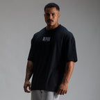 Camiseta Oversized Solid Preto