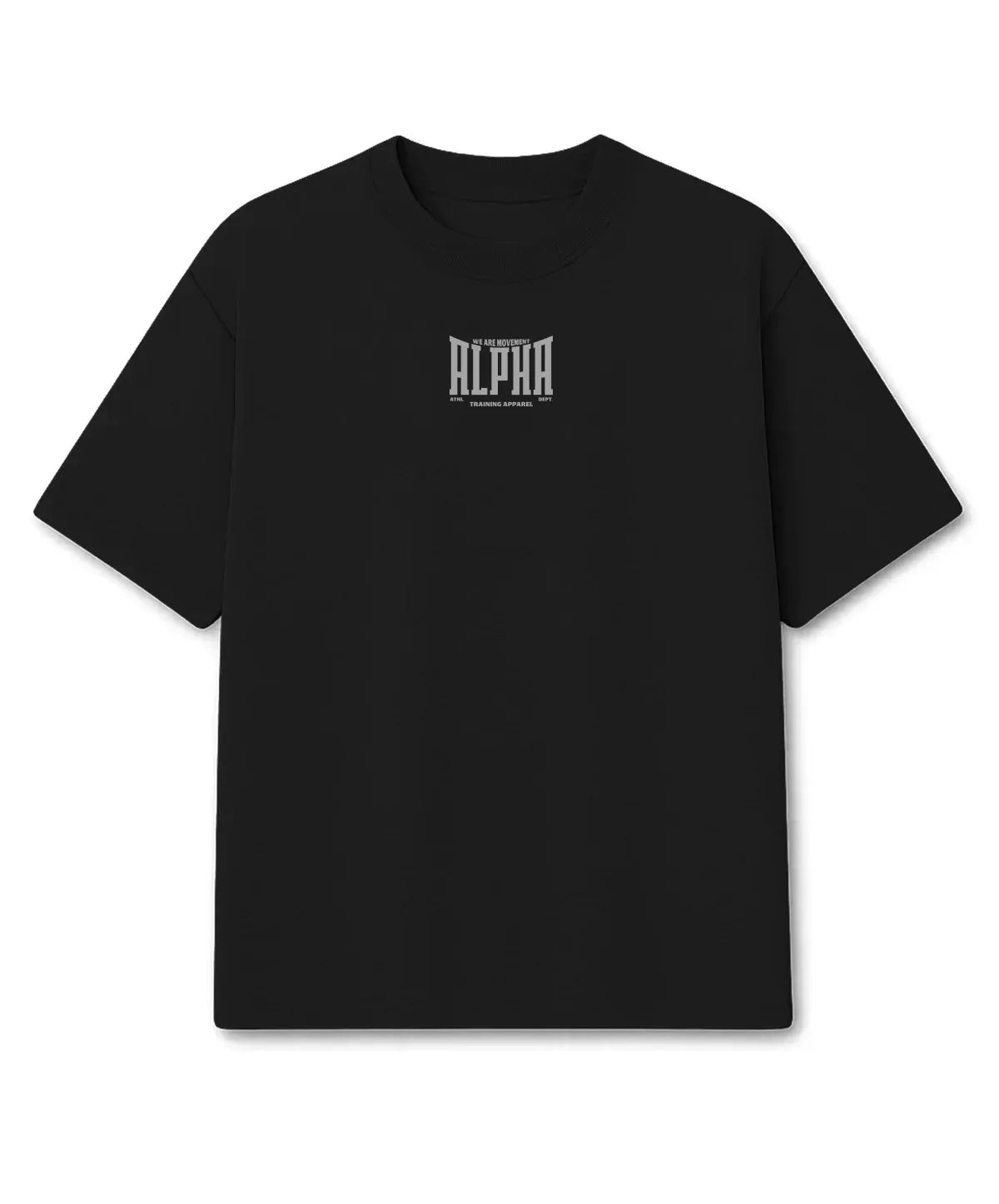 Kit 4  Camisetas Oversized All Black