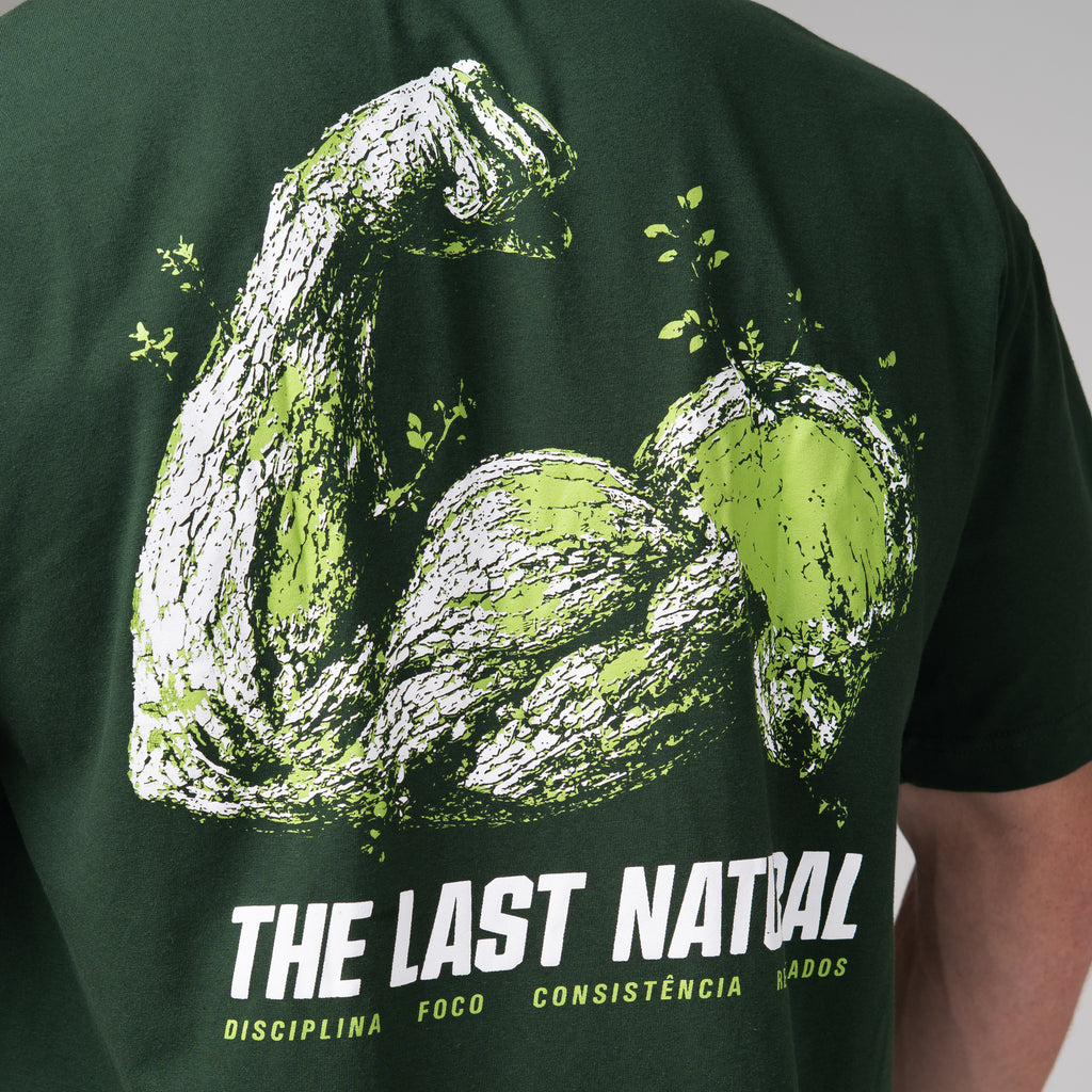 Camiseta Oversized The Last Verde Musgo