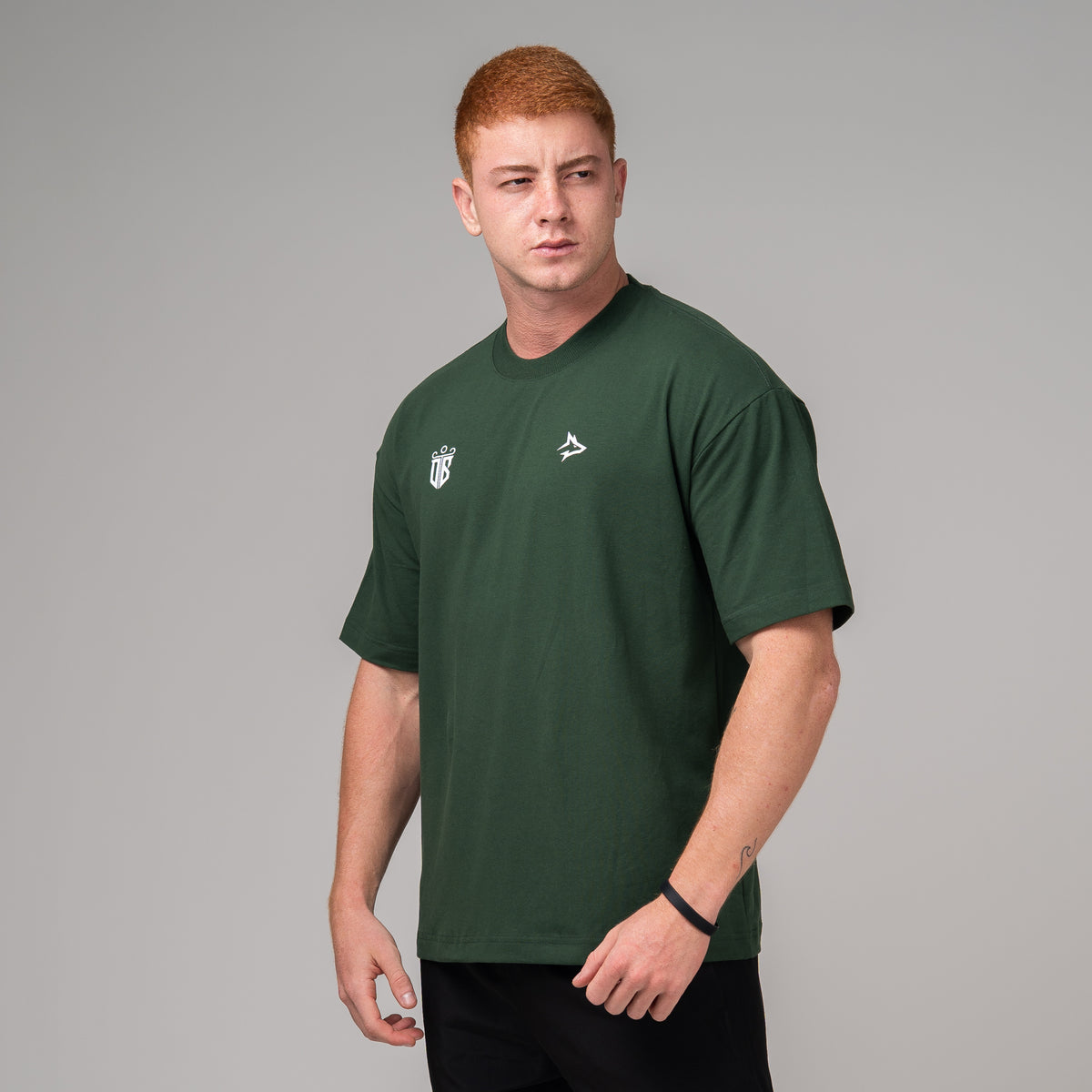 Camiseta Oversized The Last Verde Musgo