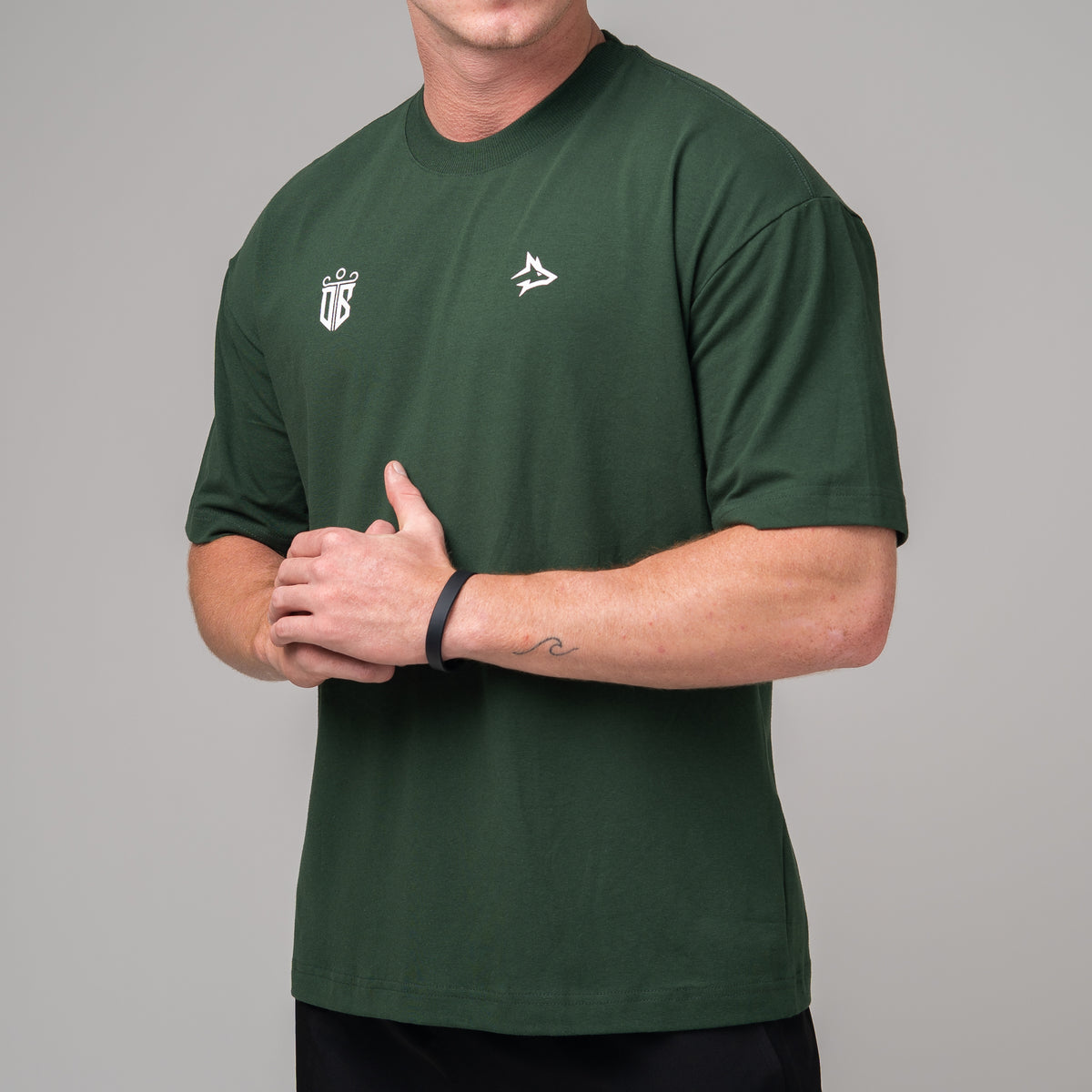Camiseta Oversized The Last Verde Musgo