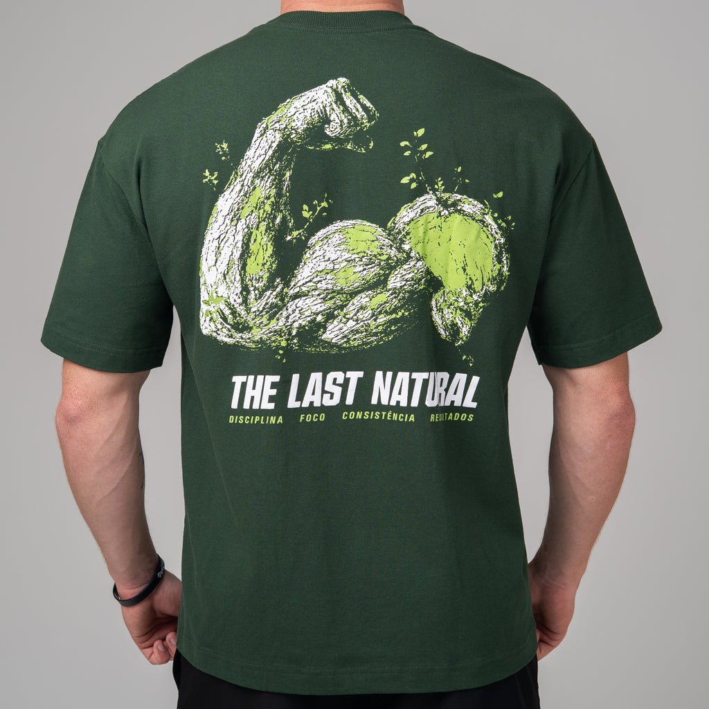 Camiseta Oversized The Last Verde Musgo