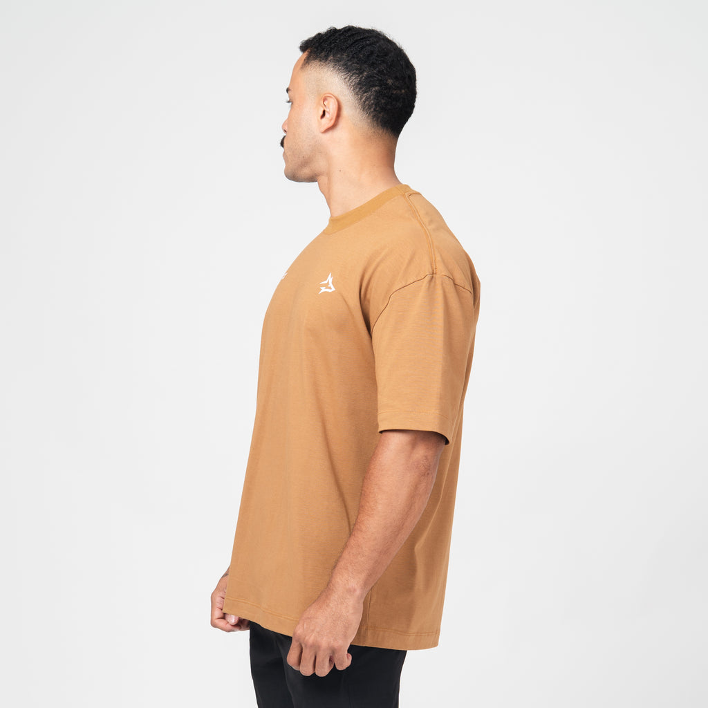 Camiseta Oversized United Caramelo
