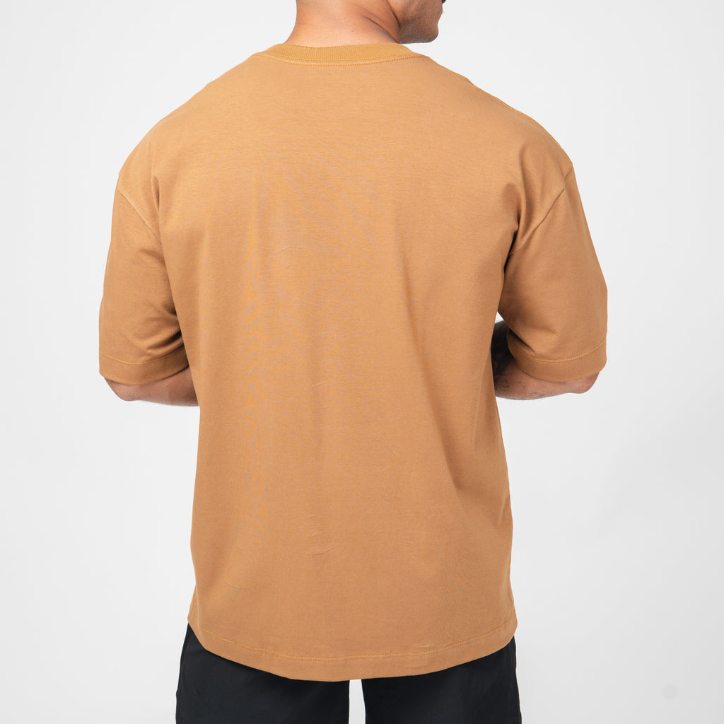 Camiseta Oversized United Caramelo