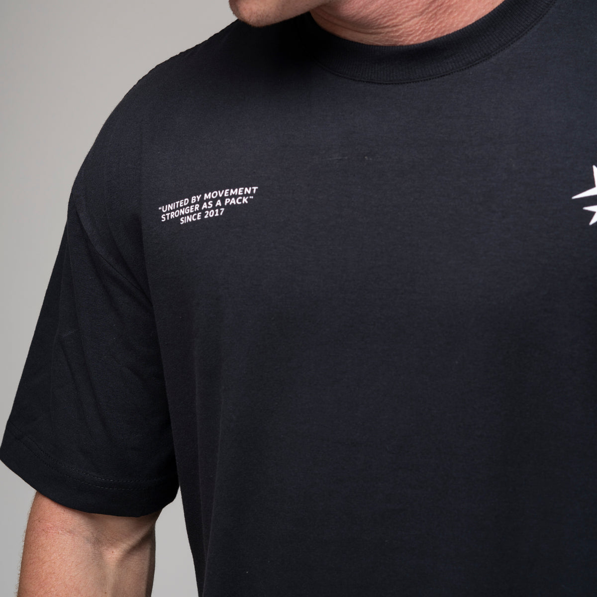 Camiseta Oversized United Preto
