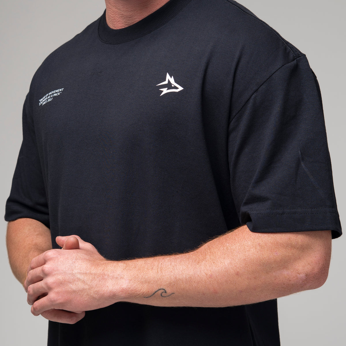 Camiseta Oversized United Preto