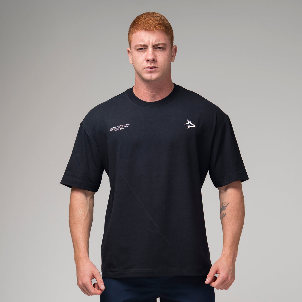 Camiseta Oversized United Preto