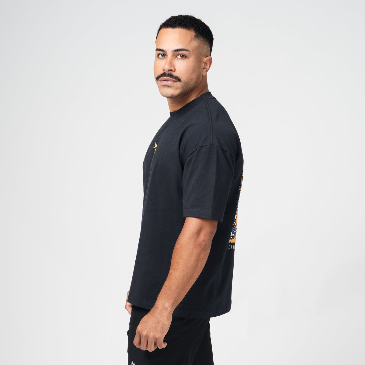 Camiseta Oversized Way Preto